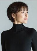 ★暗めカラーグランマッシュフェイスフレーミングデザインカラー