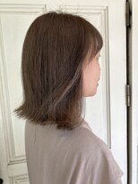 グラチチュード(gratitude)&nbsp;外ハネボブ×インナーカラー