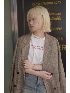 サロンドミルク 新百合ヶ丘店(salon de MiLK) ブランドヘア！！抜きっぱなしブリーチ！