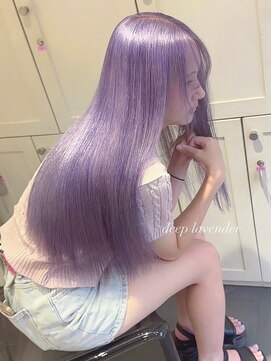 ベレーザ 渋谷(BELEZA) 10442秋色ピンクヘアーウルフレイヤーロングミルクティーピンク