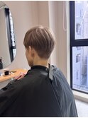 刈り上げショート 三宮 ハイトーン ブリーチ ベリーショート