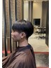 河上限定　カット＋ダウンパーマ　 14980円