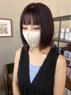 アルウ(Aru) 艶ボブスタイル