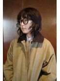 レイヤー×パーマ×前髪×トリートメント20代、30代、40代