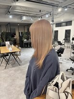 ナンバー 竪町(number+)&nbsp;透明感抜群♪ダブルカラーブリーチミルクティーベージュ