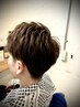【メンズ】カット+カラー+ミネラルトリートメント　￥11550