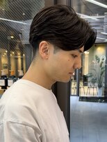 ニュアンスパーマ/韓国マッシュ/スパイキーショート/表参道