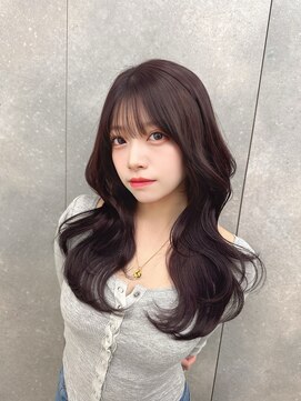 クム(kumu) 【kumu】ロングレイヤー/顔周りカット/栄/名古屋