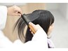新規カット＋頭皮質・髪質ケア縮毛矯正　北坂戸レディースカットメンズカット