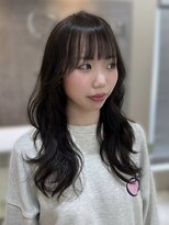 ジーナ 梅田茶屋町(Zina) ブラウングレージュ×レイヤーカット