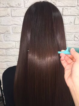 ウィズヘアー 東原店(Wiz hair)の写真/高温でパサつく髪も髪質改善トリートメントでリセット◎トリートメントで1日中最高の手触りと質感へ*