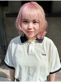 姫カットレイヤー/ピンクベージュ【神戸元町/水原】