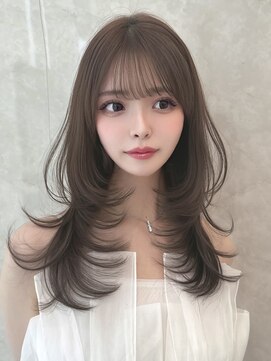 マウル 栄(MAEUL) レイヤーカット 韓国前髪 くびれヘア ワンカール 縮毛矯正