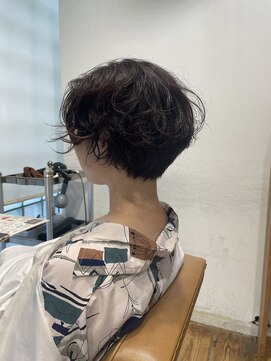 クラップス 金沢文庫店(CLAPS) 癖を活かしたショートボブ
