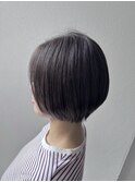 頭の丸みを綺麗に魅せるショートボブヘア
