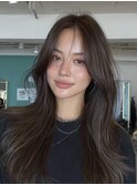 新宿/新宿駅/縮毛矯正/前髪カット/レイヤーカット/韓国