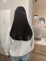 ユッカ 梅田(YUCCA)&nbsp;【 YUCCA 】大人可愛いダークラベンダー/透明感カラー