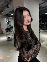 ザシェノンウメダ(THA CHAINON UMEDA) 心斎橋/着物ヘア/大人ガーリー/ダークアッシュ/似合わせカット