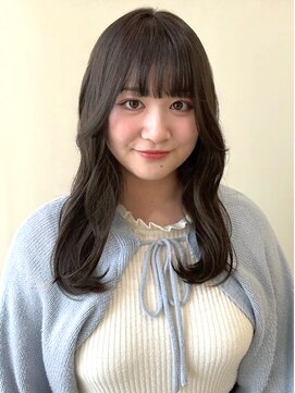 ユニバイリサ 天神大名店(uni by risa) 顔周りレイヤー 前髪カット 髪質改善トリートメント 美髪 20代