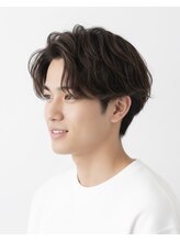 ハピヘアー(Hapi hair)&nbsp;センター分けマッシュヘア