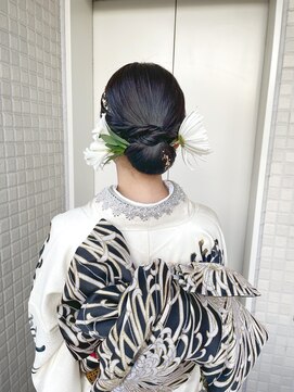 フーバイケンジ(fuu + KENJE) 【misa】成人式ヘア/卒業式/タイトシニヨン