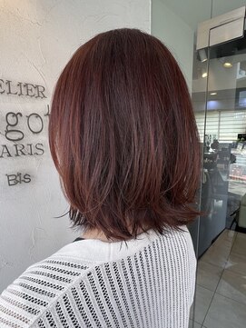 アトリエファゴ ハナミズキ店 【Yuine】ビタミンカラー！オレンジピンク