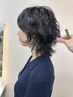 骨格補正カット＋ダメージレスパーマ　　