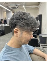 グロップ 町田(GLOP)&nbsp;簡単に出来る毛流れニュアンスパーマ/メンズパーマ
