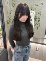 ウム(umu.)&nbsp;layer ／ long layer ／ brown color ／ natural hair