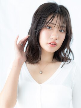 ドクターズサロン LAB 小山店 ニュアンスパーマウェットヘア暗髪ボブディa小山20代30代40代