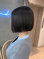 ロンドアジュール 横浜(Lond azur) ブリーチなし/髪質改善/ピンクベージュ/グレーブラウン/ボブ横浜