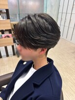 アッシュ 八王子みなみ野店(Ash) センターパート×フェザーパーマ