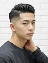 ゼロスバーバー(0's BARBER SHOP) 清潔感モテメンズ刈り上げマッシュショート大人カッコイイ