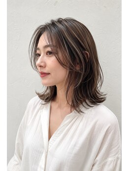 ベルス(bellus)の写真/【青葉通一番町駅徒歩2分】大人女性の髪に、透明感と上品な艶を。髪質や肌色に合わせたカラーをご提案♪