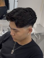 グルーマーズクレッジ 渋谷店(GROOMER/S CREDGE)&nbsp;ラルフカール　テーパーフェード　ラフカール