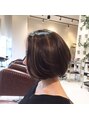 マサゴ アヴェダ(masago AVEDA) シンプルなボブにハイライトを入れてワンランクアップ