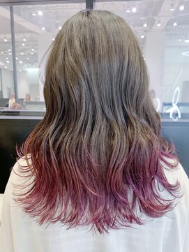 アルバム 銀座(ALBUM GINZA) グラデーションロング_ローライトスリークボブ_ba282562