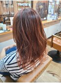 バレイヤージュカラー