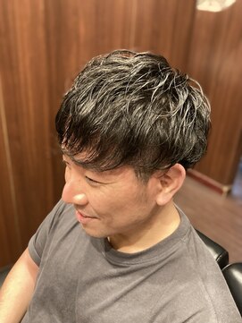 ヒロギンザ 田町店(HIRO GINZA) ゆるふわマッシュパーマ