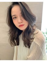 スリーバイキープ 尾山台(THREE by KEEP)&nbsp;【THREEbyKEEP、尾山台】レイヤーロング×透明感カラー