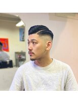 ウェルネス(Wellness)&nbsp;【ウェルネスバーバーショップ】ビジネスフェードカット70