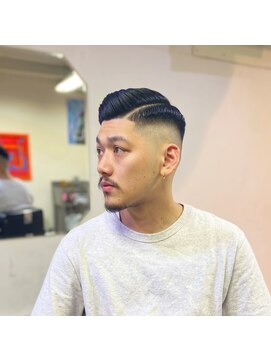 ウェルネス(Wellness) 【ウェルネスバーバーショップ】ビジネスフェードカット70