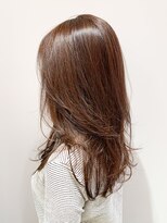 ムーン(moon) #縮毛矯正#ストレート#ミニウルフ#テラコッタ#くすみブルー