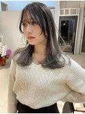 Balayage gray