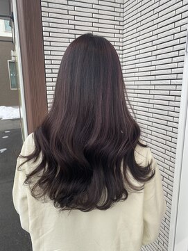 ロルド レーブ(Rold reve) ハイライト×ピンクラベンダー×ふんわりカール