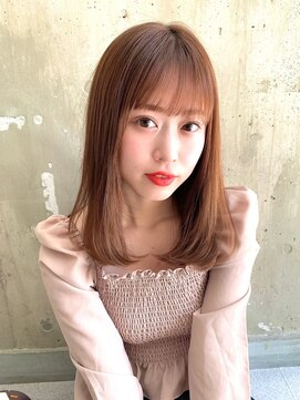 ロンド ロビン 栄(Lond robin) 【Lond robin】河野まい　内巻き／ワンカール/モテ愛され　m