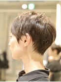 【RISK 高橋勇太】黒髪でシルエットが完璧な束感ベリーショート