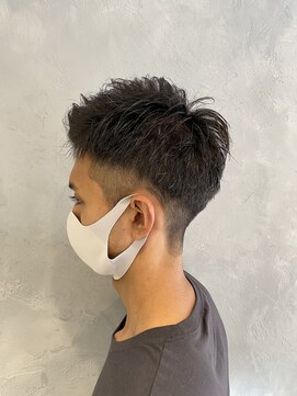 ミリ 調布店(Mili) ツーブロックソフトモヒカン