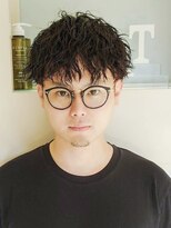 ヒート トウキョウ 目黒店(HEAT TOKYO)&nbsp;ツイスパセンターパートマッシュ波巻きダウンパーマメンズ目黒