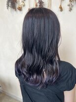 シャンプーボーイ セントラル 博多(SHAMPOO BOY central) 裾カラー☆パープル